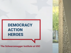 The Democracy Action Hero Awards Ceremony with Arnold Schwarzenegger