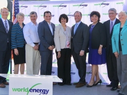 Senator Fran Pavley attended the World Energy Press Conference
