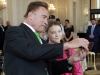 Governor Arnold Schwarzenegger takes a selfie with environmental activist Greta Thunberg.