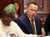 Arnold Schwarzenegger and Rosamund Adoo-Kissi-Debrah discuss the importance of making pollution visible.