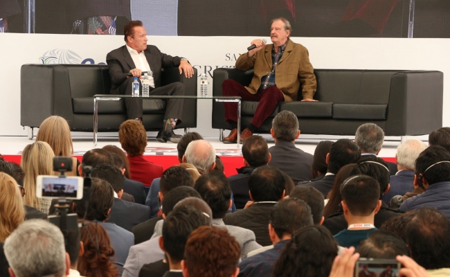 President Fox leads a conversation at Centro Fox’s annual CITEK Conference.