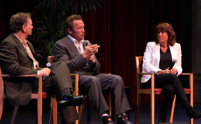 Terry Tamminen, Governor Arnold Schwarzenegger, Bonnie Reiss