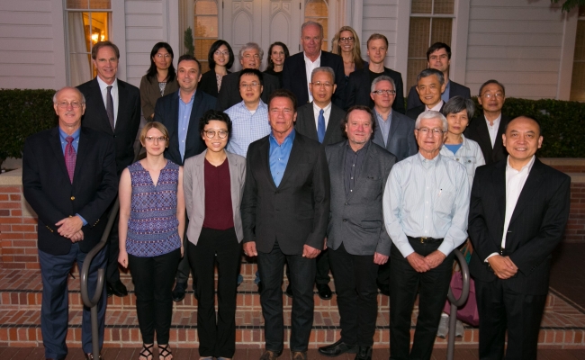Members of the multi-year Energy Transition Collaboration from the USC price School of Public Policy,the Hertie School of Governance and Tsinghua University's School of Public Policy and Management, a
