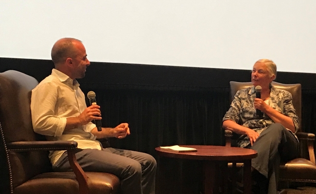 Ryan Meilak from the European Parliament Liaison Office in Washington D.C. and Senator Fran Pavley discuss the importance of environmental activism.