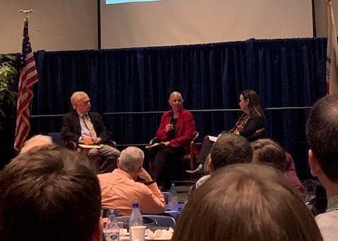 Professor Richard Frank, Senator Fran Pavley, and Felicia Marcus discuss the Sustainable Groundwater Management Act.