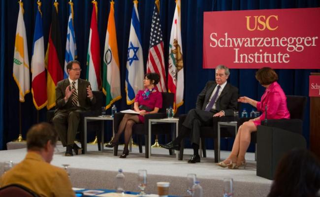 Senators McCain & Bennet discussing the immigration reform bill with Ann Compton, ABC News