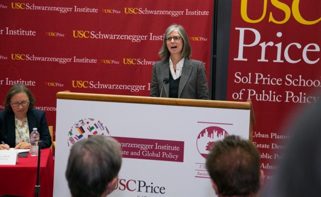 Schwarzenegger Institute Academic Director - Nancy Staudt