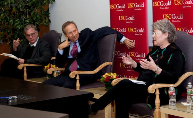 Larry Summers kept a lecture hall filled with students, faculty and alumni captivated for an hour of tax talk